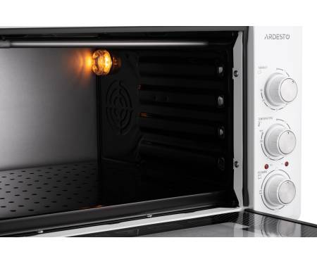 ARDESTO Электрическая мини-печь MEO-S40GW - 1300Вт/40 л./таймер/белая