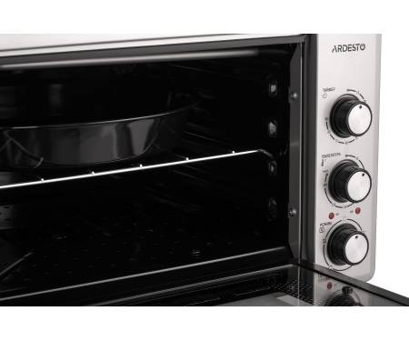 ARDESTO Електрична міні-піч MEO-S40FGG - 1300Вт/40 л./конвекція/таймер/подвійне скло/сіра