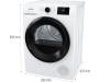Gorenje Сушильная машина DNE82/GN тепловой насос