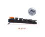 Keychron Клавиатура K1SE 87 Key Gateron Blue RGB WL UA Black