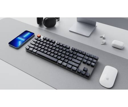 Keychron Клавиатура K1SE 87 Key Gateron Blue White Led WL UA Black