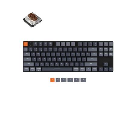 Keychron Клавіатура K1SE 87 Key Gateron Brown RGB WL UA Black