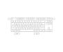 Keychron Клавиатура K1SE 87 Key Optical Banana RGB Hot-Swap WL UA Black