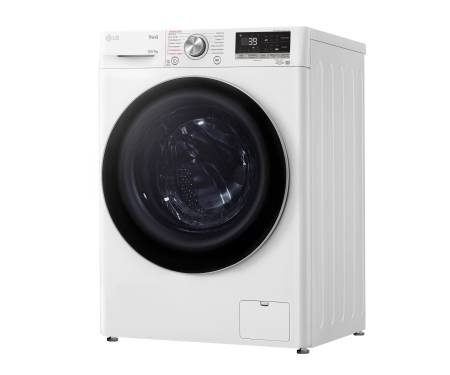 LG Прально-сушильна машина фронтальна, 10.5(7)кг, 1400, A, 57см, дисплей, пара, інвертор, білий