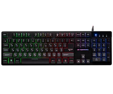 2E Gaming Клавиатура игровая KG280 LED USB Black Ukr
