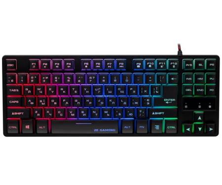 2E Gaming Клавиатура игровая KG290 87 keys LED USB Black Ukr