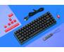 2E Gaming Клавиатура игровая KG370 RGB 68key Gateron Brown Switch USB Black Ukr