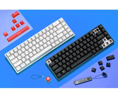 2E Gaming Клавиатура игровая KG370 RGB 68key Gateron Brown Switch USB Black Ukr