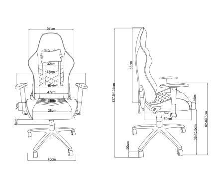 2E Gaming Крісло Chair BUSHIDO Black/Red