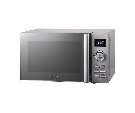 ARDESTO Микроволновая печь, 20л, электр. управл., 700Вт, дисплей, откр.ручкой, быстрый старт, серебристый