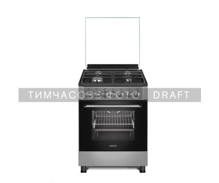 ARDESTO Плита комби Elegance, 66л, 60x60см, конвекция, чугун, подсветка, форсунки LPG, серый