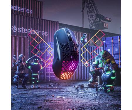 SteelSeries Миша Aerox 3 WL (2022) Onyx Black