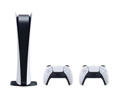 Игровая приставка Sony PlayStation 5 Digital Edition + DualSense (White) 2