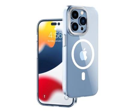 Чехол для Apple iPhone 14 Pro Max WIWU Ultra Thin Magnetic Crystal Series Transparent 2