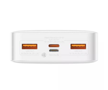 Power Bank Baseus Bipow 20000mAh 20W White (PPBD050302)