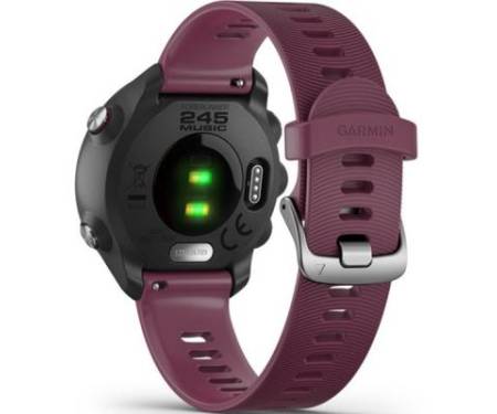 Смарт-годинник Garmin Forerunner 245 Black/Wine Red (010-02120-4B/11/45)