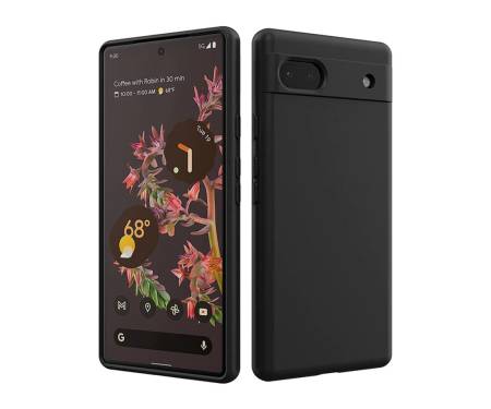 Чехол для Google Pixel 7 Case Liquid Silicone Black 1