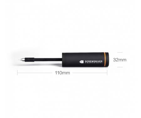 Викрутка Xiaomi Jiuxun Tools Screwdriver + бiти 18 шт. (Q/NBJX001)