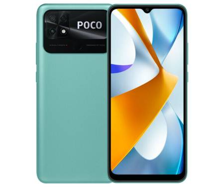 Смартфон Xiaomi Poco C40 4/64GB Coral Green 1