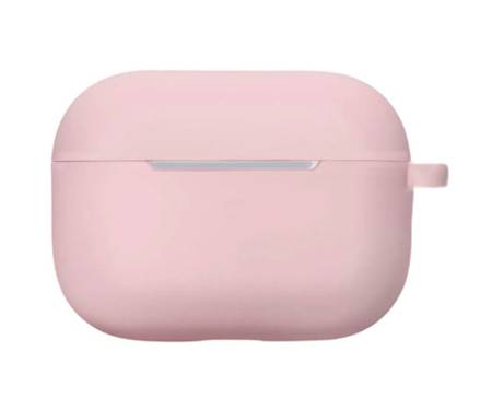 Чехол для Airpods 3 Devia Naked Silicone with Loophole Series Pink 1