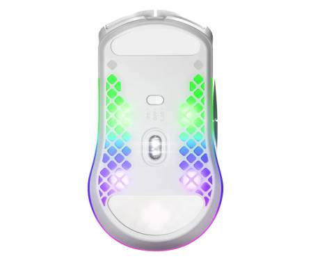 Миша SteelSeries Aerox 3 Wireless Snow (62608)