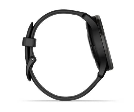 Смарт-часы Garmin Vivomove Trend Slate S. Steel Bezel with Black Case and S. Band (010-02665-00)