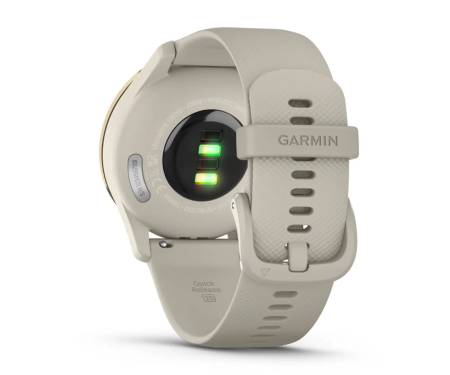 Смарт-часы Garmin Vivomove Trend Cream Gold S. Steel Bezel w. F. Gray Case and S. Band (010-02665-02)