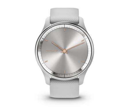 Смарт-часы Garmin Vivomove Trend Silver S. Steel Bezel w. Mist Gray Case and S. Band (010-02665-03)