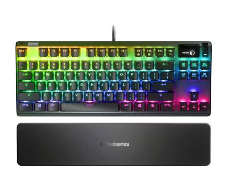 Клавиатура SteelSeries Apex Pro TKL RGB OmniPoint Switches Black (64734)