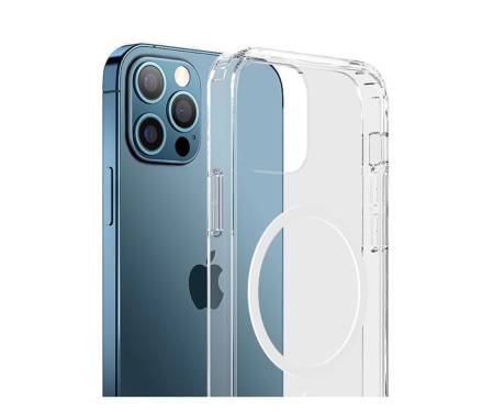 Чехол для Apple iPhone 13 Pro Max WiWU Magnetic Crystal Series Transparent