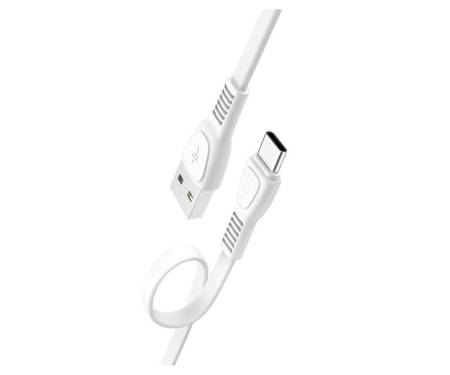 Кабель Hoco X40 Noah charging data cable for Type-C White (X40) 1