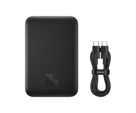 Power Bank Baseus Magnetic Wireless 6000mAh 20W Black (PPCX020001)