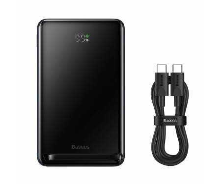 Power Bank Baseus Magnetic Bracket Wireless 10000mAh 20W Black (PPCX000003)