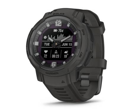 Смарт-часы Garmin Instinct Crossover Solar Graphite (010-02730-11, 010-02730-01)
