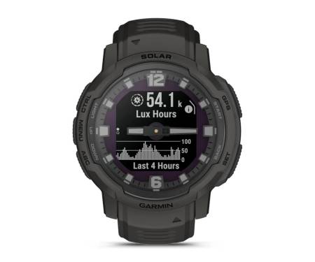 Смарт-часы Garmin Instinct Crossover Solar Graphite (010-02730-11, 010-02730-01)