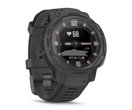 Смарт-часы Garmin Instinct Crossover Solar Graphite (010-02730-11, 010-02730-01)