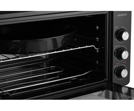 ARDESTO Електрична міні-піч MEO-S50GB - 1600Вт/50 л./гриль/рожен/таймер/чорний