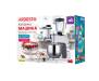 ARDESTO Кухонна машина KMCH-K1500SS/ 1500 Вт/ 6 швидк. + режим Pulse/ чаша 6 л./ блендер 1.5 л./сріблясто-сірий
