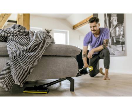 Karcher Пилосос ручний VC 4 CORDLESS MYHOME, акумуляторний, до 30 хв роботи, 21.6 В, Li-ion, 650 мл, 2.35 кг