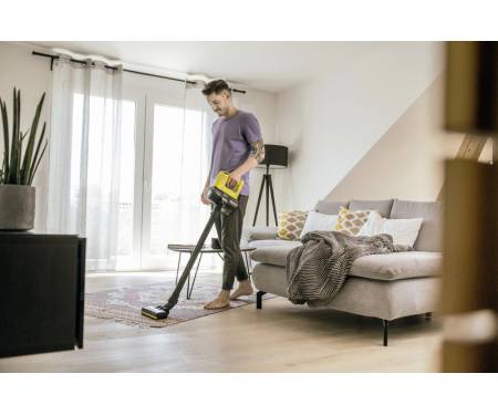 Karcher Пилосос ручний VC 4 CORDLESS MYHOME, акумуляторний, до 30 хв роботи, 21.6 В, Li-ion, 650 мл, 2.35 кг