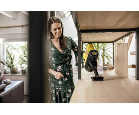 Karcher Пилосос ручний VC 6 CORDLESS OURFAMILY, акумуляторний, до 50 хв роботи, 25.2 В, Li-ion, 800 мл, 2.55 кг