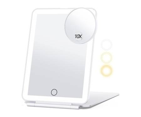Дзеркало для макіяжу Travel Makeup Mirror with 10X Magnifying Mirror (ZB20221129-YY2) 1