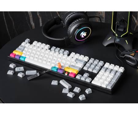 Varmilo Клавиатура VEA108 CMYK Cherry Mx Silent Red Multicolor