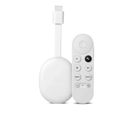 Медиаприставка Chromecast with Google TV Snow 4K (GA01919/GA04317-US) with Eleven Funko POP!