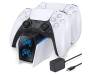 Зарядная станция для PS5 Controller Charger Station Charging Station with Fast Charging AC Adapter 5V/3A