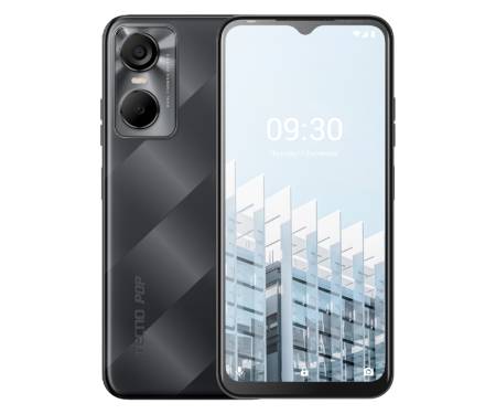 Смартфон Tecno POP 6 Pro (BE8) 2/32GB Polar Black (4895180785511) 1