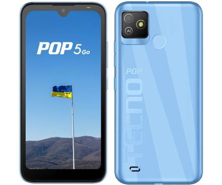 Смартфон Tecno POP 5 Go (BD1) 1/16GB Diamond Blue (4895180771026) 1