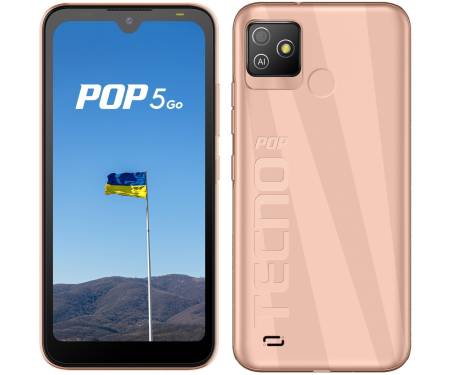 Смартфон Tecno POP 5 Go (BD1) 1/16GB Mist Copper (4895180771033) 1