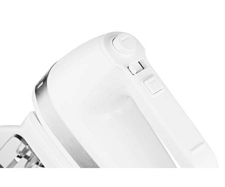 ARDESTO Миксер с чашей Ardesto KSTM-500W - 500Вт/5 скор.+турбо/ 2 венчика/2 крючка/белый