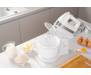 ARDESTO Миксер с чашей Ardesto KSTM-500W - 500Вт/5 скор.+турбо/ 2 венчика/2 крючка/белый